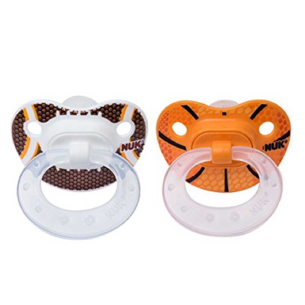 Nuk Orthodontic Pacifier 0-6M (Pack of 2)